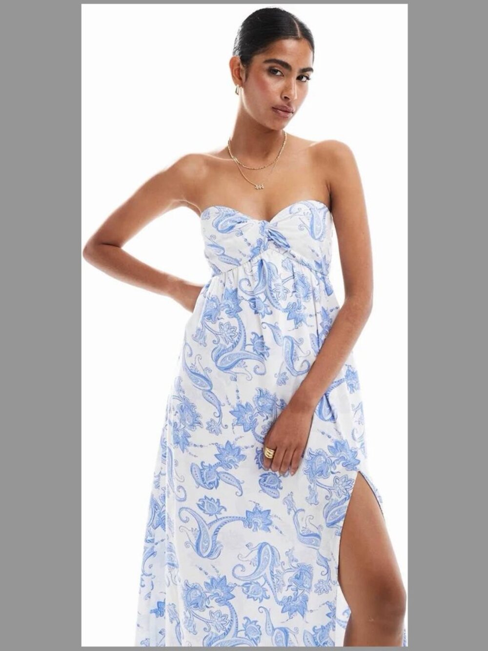 NWT Hollister Strapless Dress